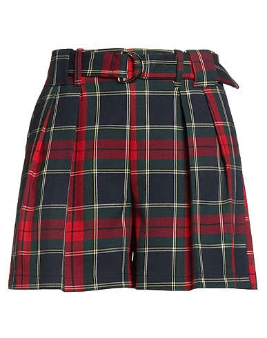 RINASCIMENTO ショートパンツ＆バミューダパンツ レッド ポリエステル 80% / レーヨン 18% / ポリウレタン 2%