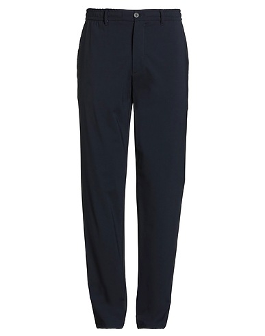 ALTEA Повседневные брюки Иссиня-чёрный 95% Натуральная шерсть, 5% Эластан