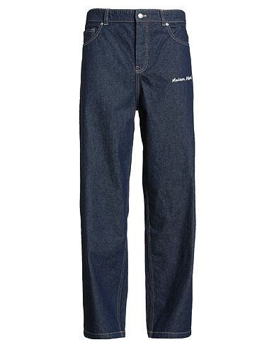 MAISON KITSUNÉ Denim trousers Blue 100% Cotton