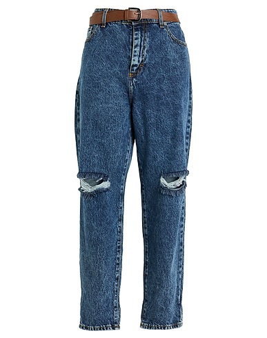 HAVEONE Pantalon en jean 100% Coton