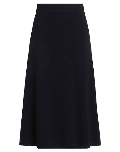 CLOSED Midi skirt Midnight blue 100% Wool