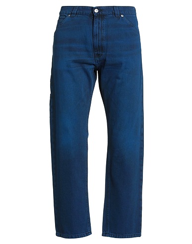 GRIFONI Denim pants Blue 100% Cotton