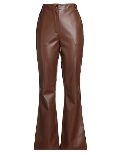 FRACOMINA Casual pants Brown 100% Polyester