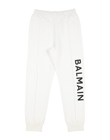 BALMAIN Casual pants White 100% Cotton