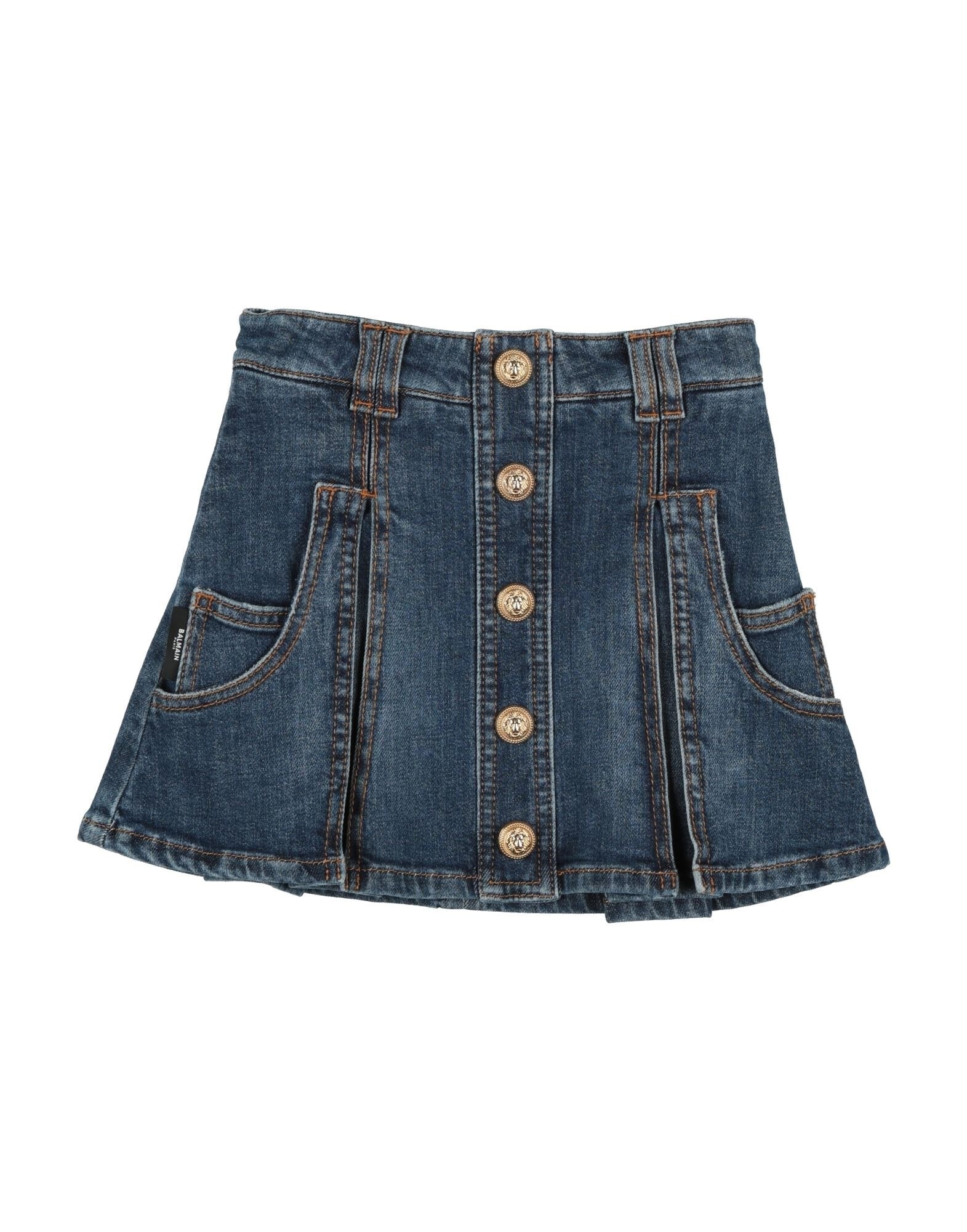 BALMAIN - Denim skirts