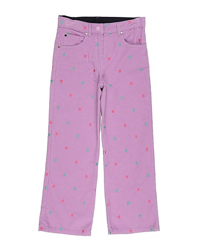 STELLA McCARTNEY KIDS Casual pants Lilac 100% Cotton, Polyester