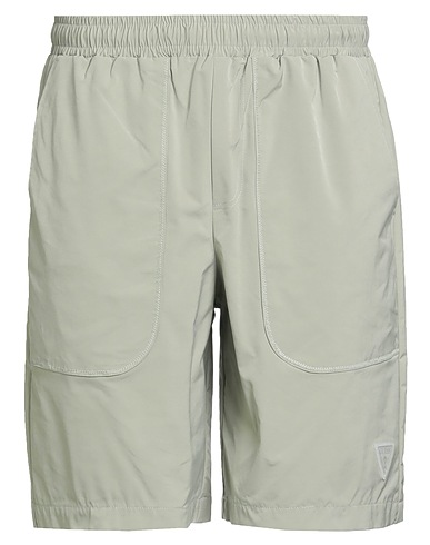 GUESS Shorts & Bermuda Sage green 100% Polyester