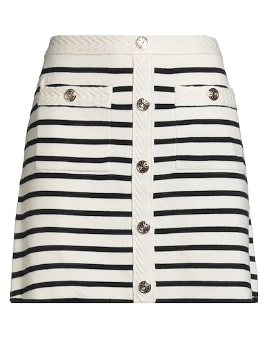 MAJE Mini skirt 46% Acrylic, 43% Wool, 9% Polyamide, 2% Elastane