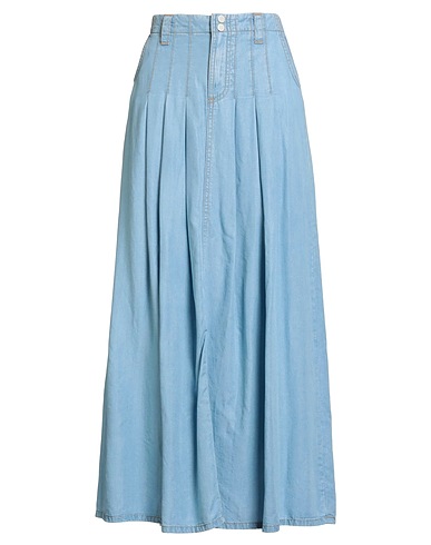 GAëLLE Paris Denim skirt Blue 100% Lyocell