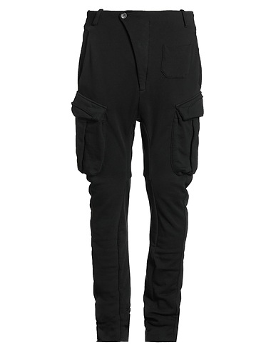 MASNADA Pantalone Nero 100% Cotone