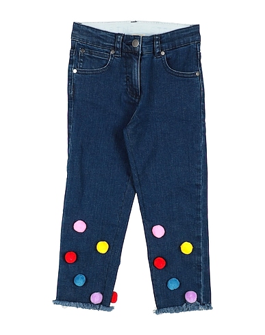 STELLA McCARTNEY KIDS Denim trousers 98% Cotton, 2% Elastane