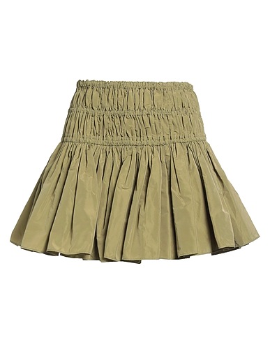 MAJE Mini skirt Military green 100% Polyester