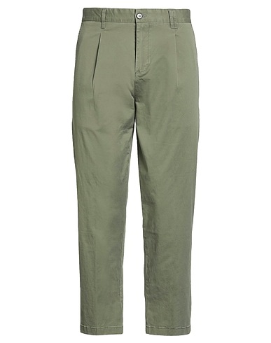 LANDEK® PARK Casual pants Military green 98% Cotton, 2% Elastane