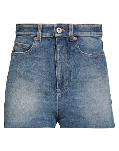 VALENTINO GARAVANI Denim shorts Blue 99% Cotton, 1% Elastane