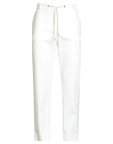 ELEVENTY Casual trouser White 51% Cotton, 43% Polyamide, 6% Elastane