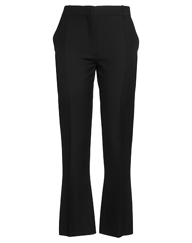 VALENTINO GARAVANI Casual trouser Black 65% Virgin Wool, 35% Silk