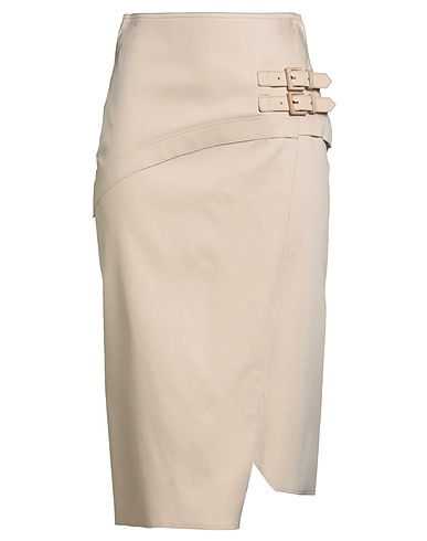 ERMANNO SCERVINO Midi skirt 54% Cotton, 43% Lyocell, 3% Elastane, Silk