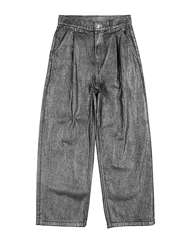DKNY Denim trousers Silver 100% Cotton