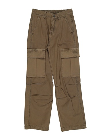 TIMBERLAND Casual trouser Military green 100% Cotton