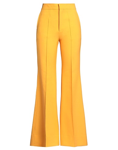 KWAIDAN EDITIONS Pantalone Giallo ocra 52% Poliestere, 43% Lana Vergine, 4% Elastan, 1% Poliammide