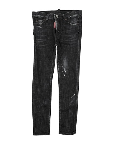 DSQUARED2 Denim pants Black 98% Cotton, 2% Elastane
