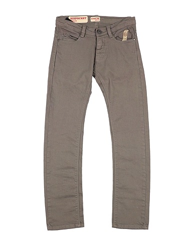 IMPS&ELFS Casual trouser Grey 98% Cotton, 2% Elastane