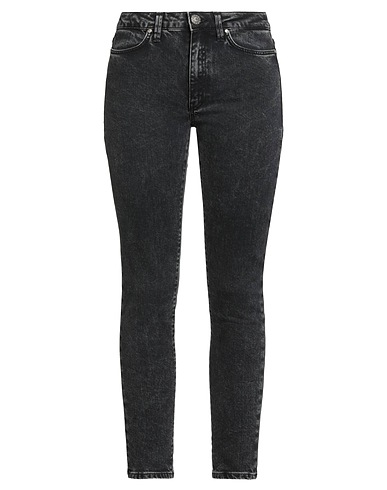 DONDUP Denim pants Black 57% Organic cotton, 37% Modal, 4% Elastomultiester, 2% Elastane