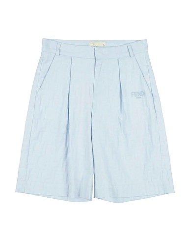 FENDI Shorts & Bermuda Celeste 100% Cotone