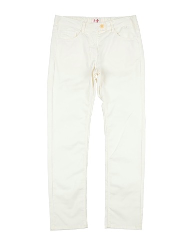 IL GUFO Casual pants Off white 98% Cotton, 2% Elastane