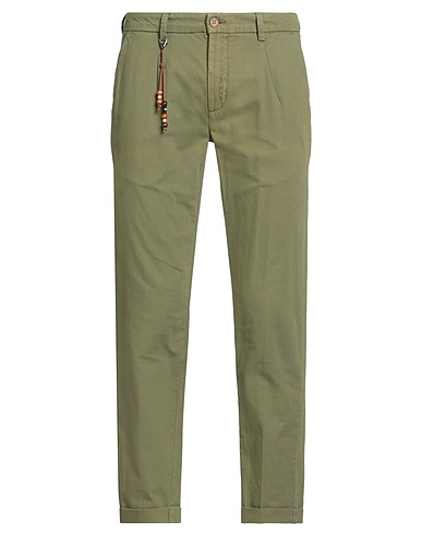 YES ZEE by ESSENZA Casual trouser Military green 100% Cotton