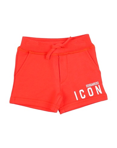 DSQUARED2 Shorts & Bermuda ICON Orange 100% Cotton, Elastane