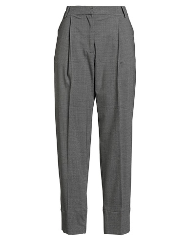 ELEVENTY Casual trouser Grey 96% Wool, 4% Elastane