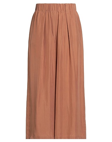 ALYSI Casual trouser CRÈME 100% Silk