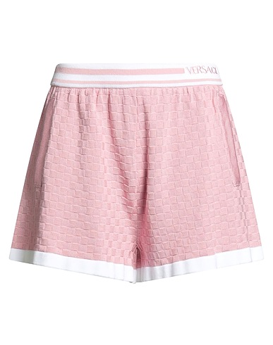 VERSACE Shorts & Bermuda Pink 85% Cotton, 15% Viscose