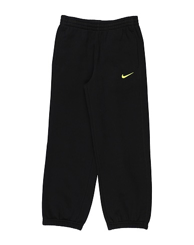 NIKE Casual trouser Black 80% Cotton, 20% Polyester