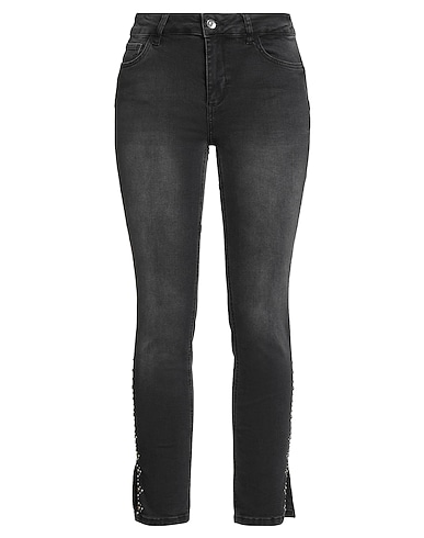LIU •JO Pantalon en jean NERO 98% Coton, 2% Élasthanne