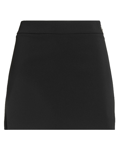 PATRIZIA PEPE Mini skirt Black 97% Polyester, 3% Elastane