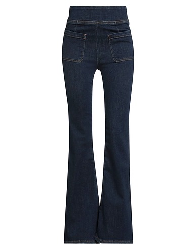 FRAME Denim pants Blue 63% Organic cotton, 27% Cotton, 5% Recycled polyester, 5% Elastane