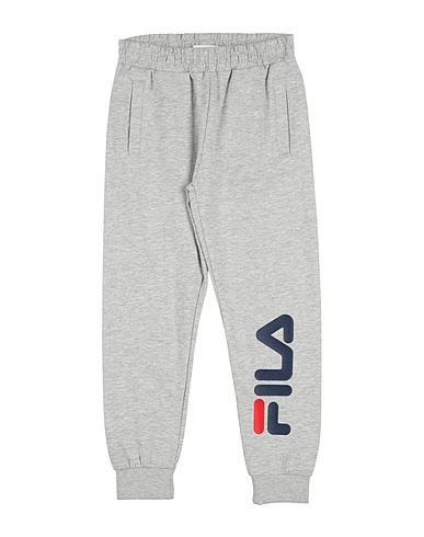 FILA Casual pants Grey 90% Cotton, 5% Viscose, 5% Elastane