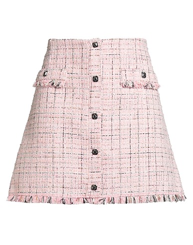 MAJE Mini skirt Pink 53% Recycled cotton, 20% Polyester, 11% Other Fibres, 9% Acrylic, 7% Polyamide