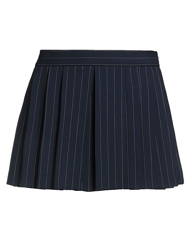 MAJE Shorts & Bermuda Navy blue 54% Wool, 41% Polyester, 5% Elastane