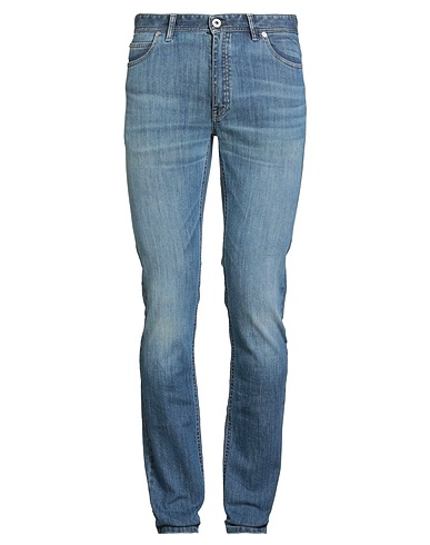 BRIONI Denim trousers Blue 98% Cotton, 2% Elastane