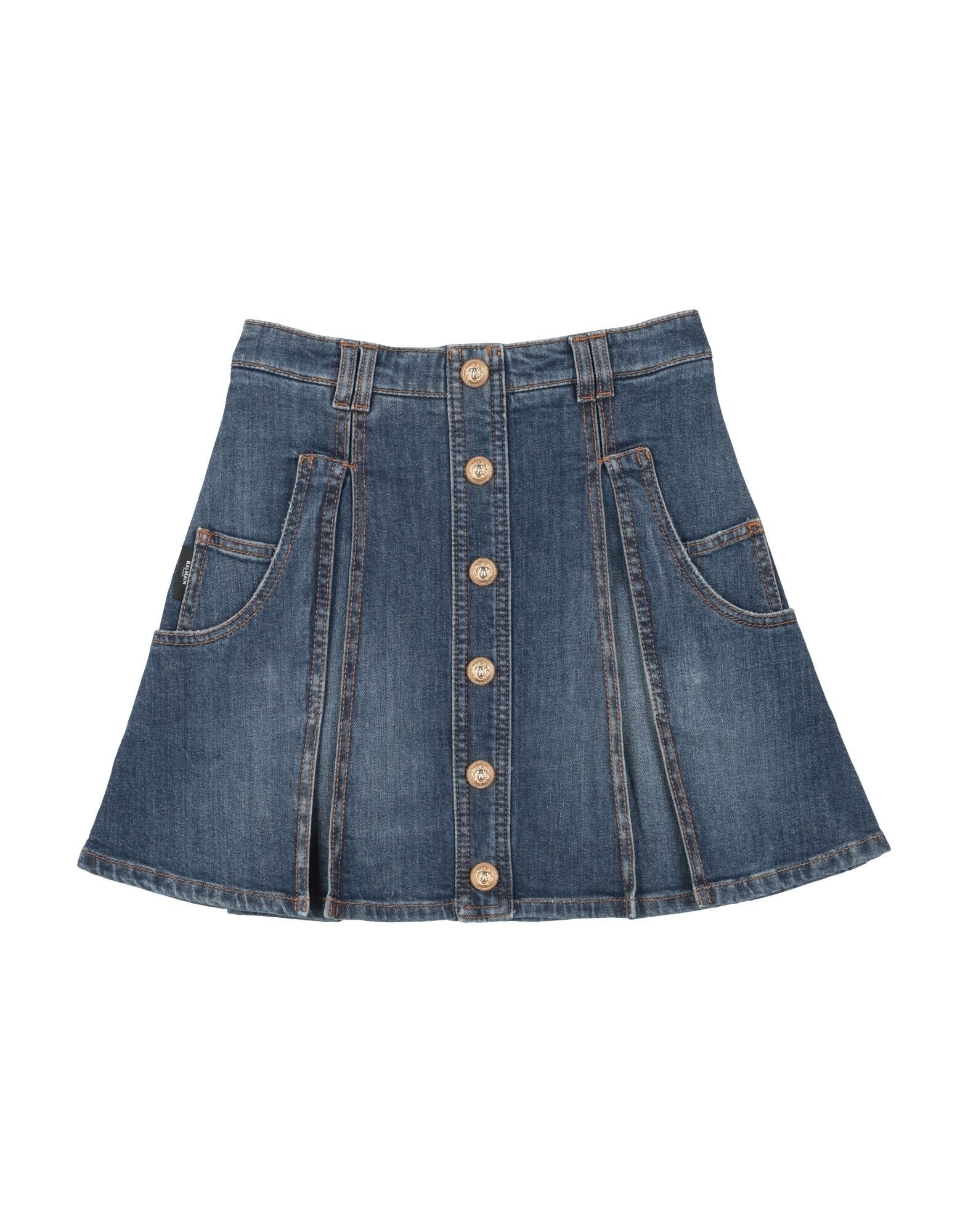 BALMAIN - Denim skirts