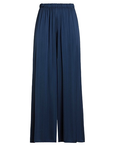 HAVEONE Hosen Marineblau 100% Viskose