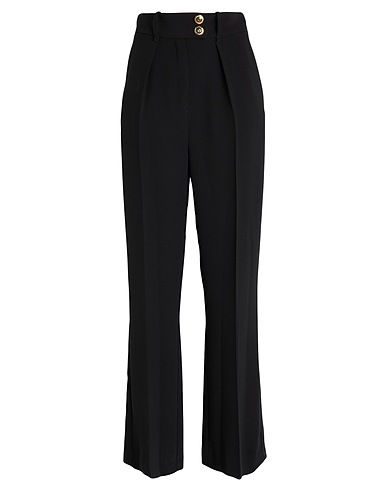ELISABETTA FRANCHI Pantalone Nero 96% Poliestere, 4% Elastan