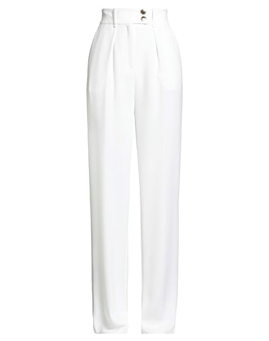 ELISABETTA FRANCHI Hosen Elfenbein 96% Polyester, 4% Elastan