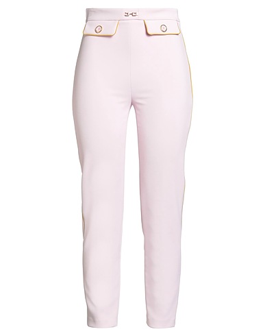 ELISABETTA FRANCHI Casual pants Pink 96% Polyester, 4% Elastane