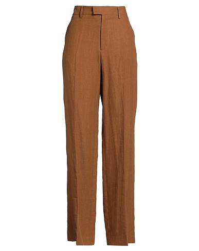BERWICH Casual trouser Camel 100% Linen