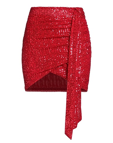 SILVIAN HEACH Mini skirt Red 100% Polyester