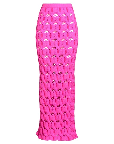 VALENTINO GARAVANI Gonna lunga Fucsia 62% Lana, 26% Lana mohair, 12% Poliestere